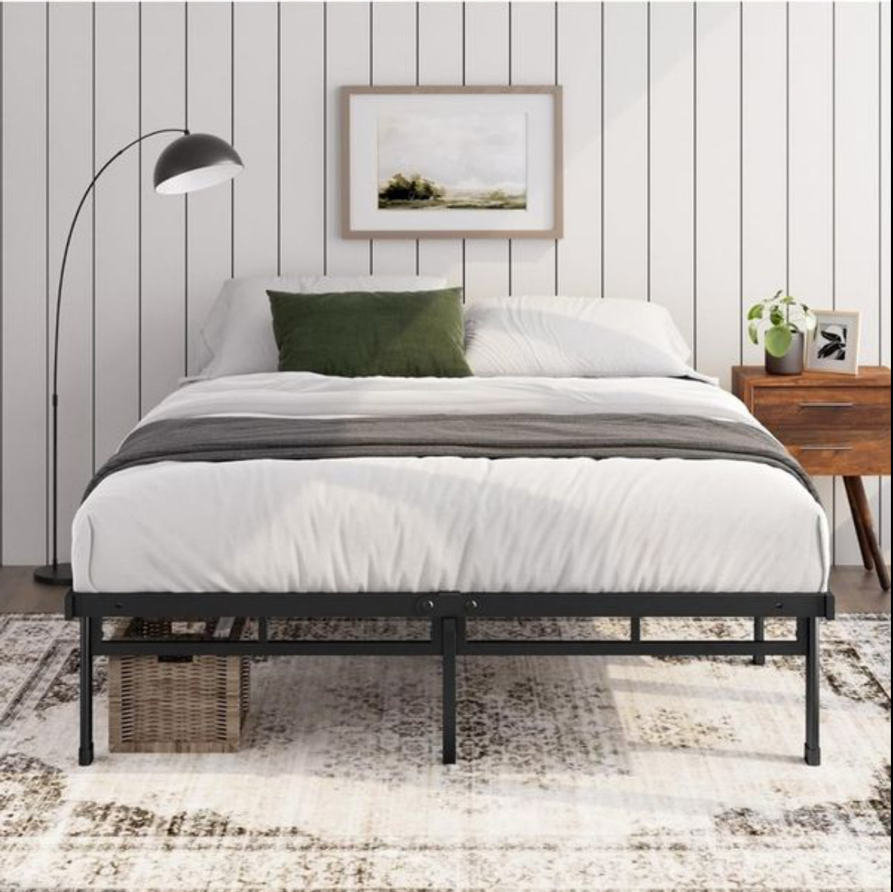 Double Bed frame - Bed 135x190 cm