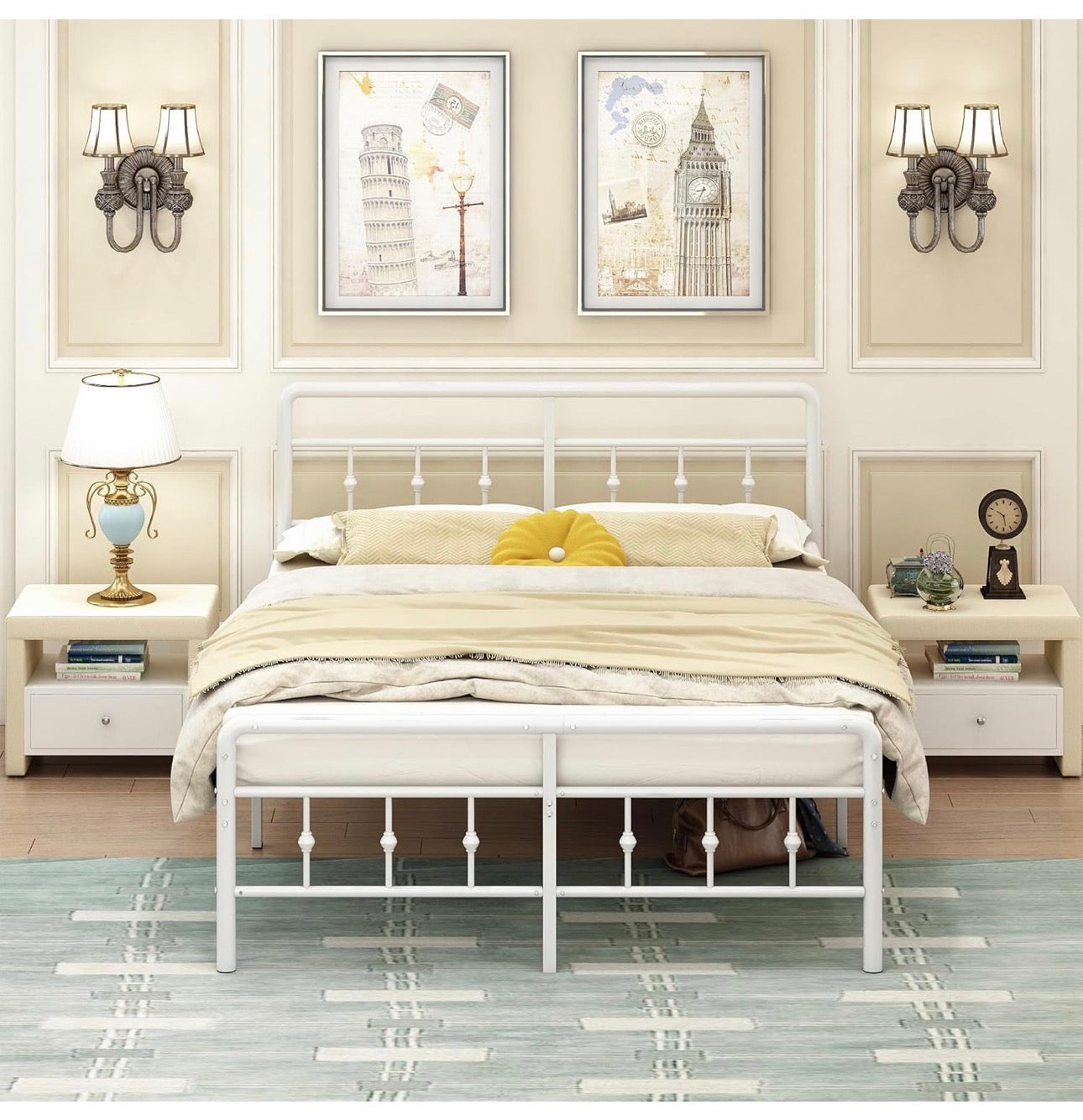 Super King Bed Frame 6ft with Headboard and Footboard