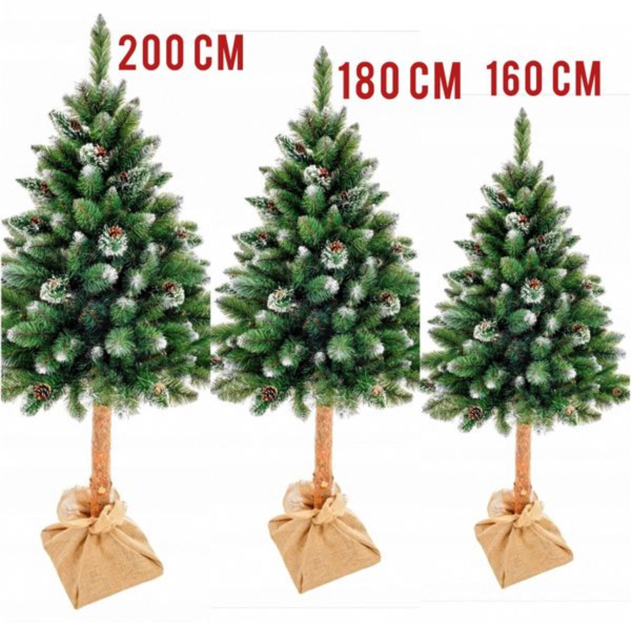 Set of 3 Christmas trees
