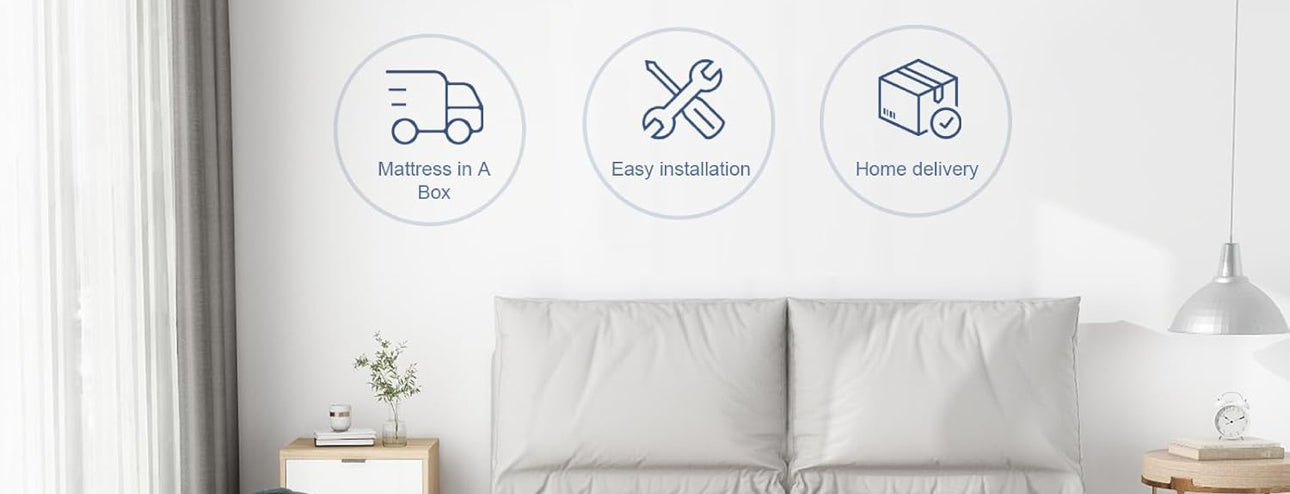 3FT Single Mattress, Sleeping Sprung Mattress Medium