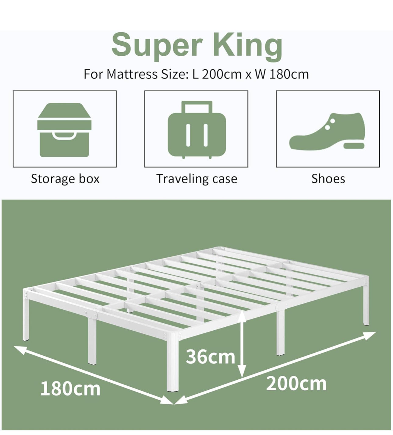 Super King Bed Frame 6ft