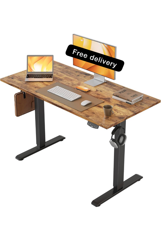 Electric Standing Desk, 100 x 60 cm Height Adjustable