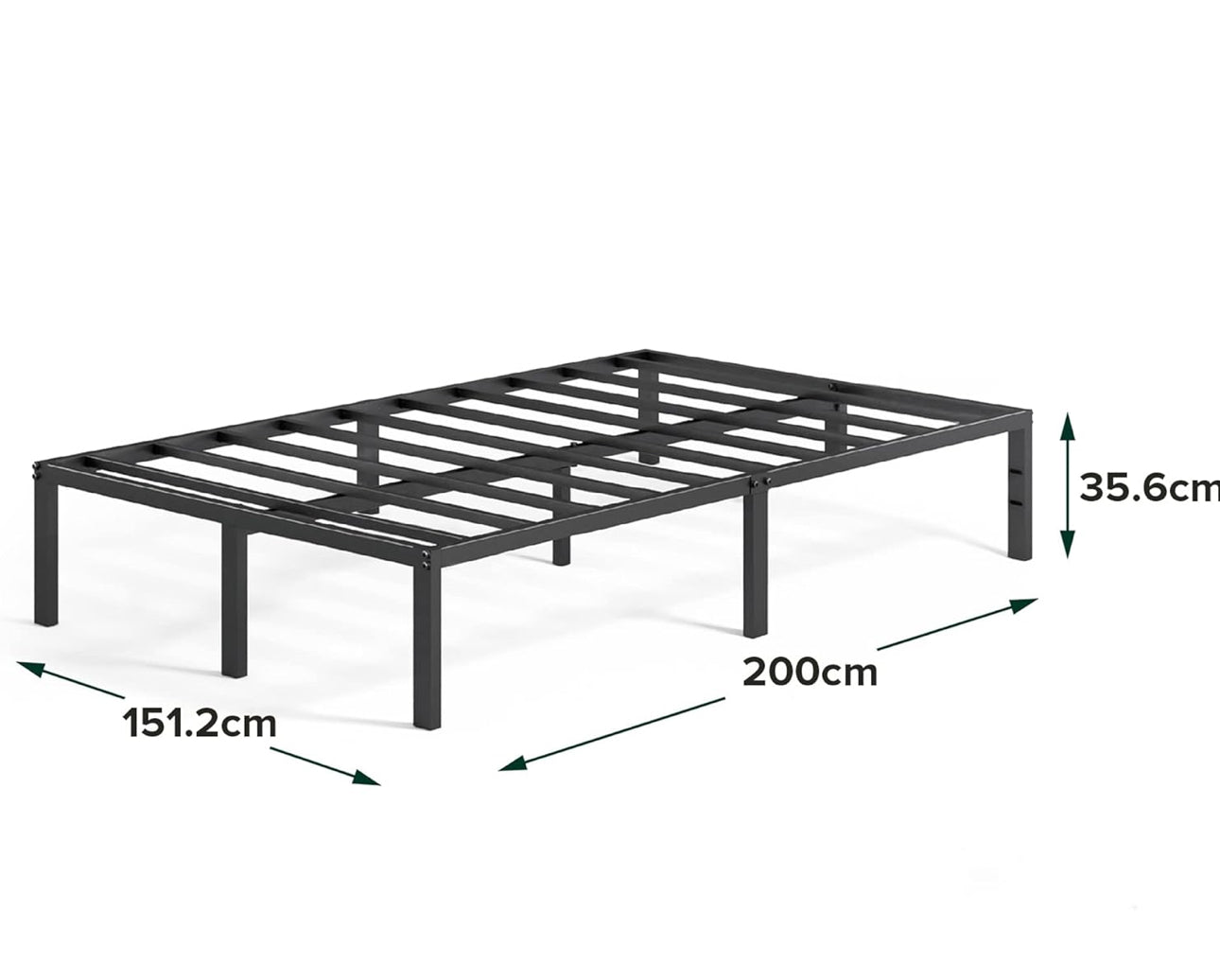 King Size Metal Bed Frame