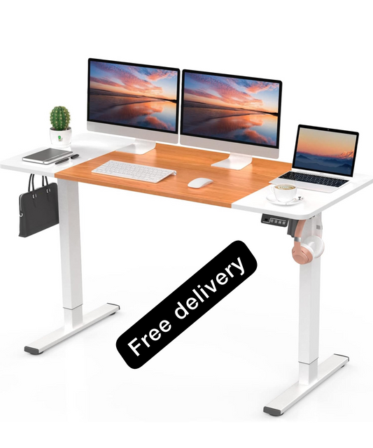 Electric Height Adjustable Standing Desk 140x60cm