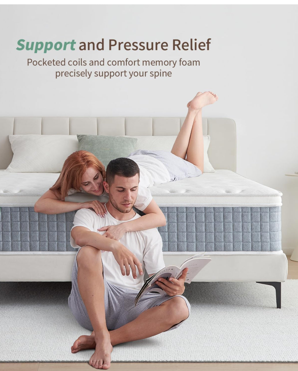 Double Mattress, 4FT6 9-Zone
