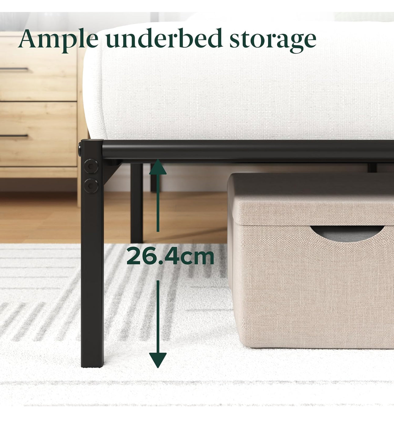 Double Bed Frame – Bed 190x135 cm