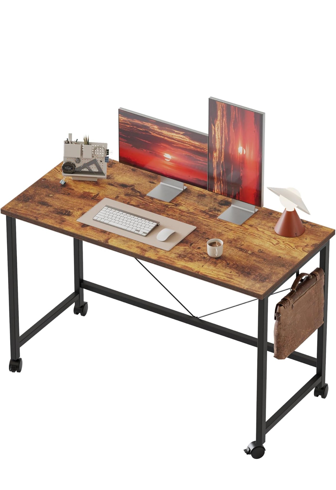100 cm Computer Desk With Wheel