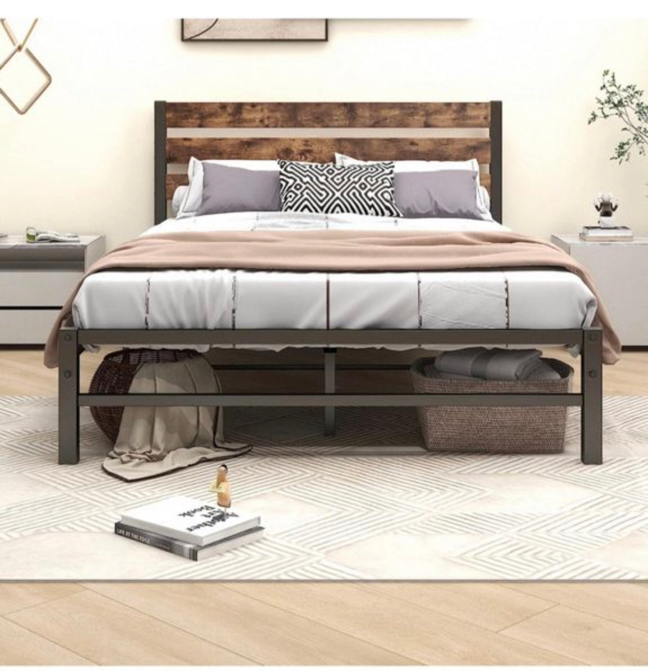 Double Metal Bed Frame