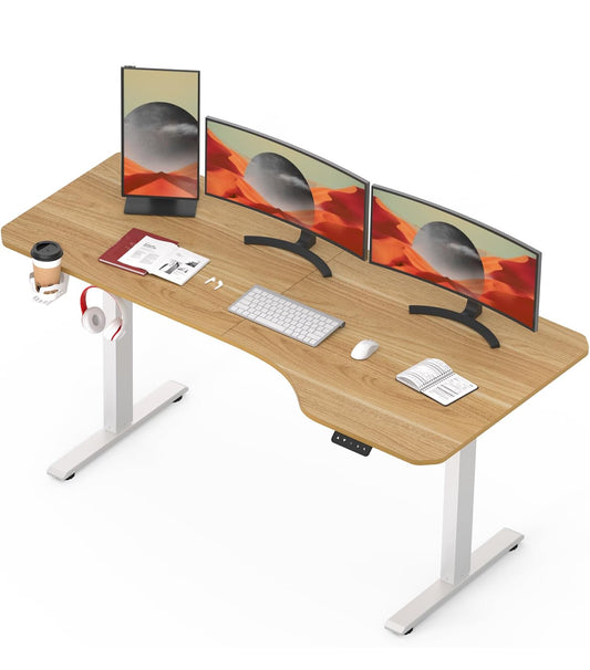 160 × 75 Electric Standing Desk Height Adjustable