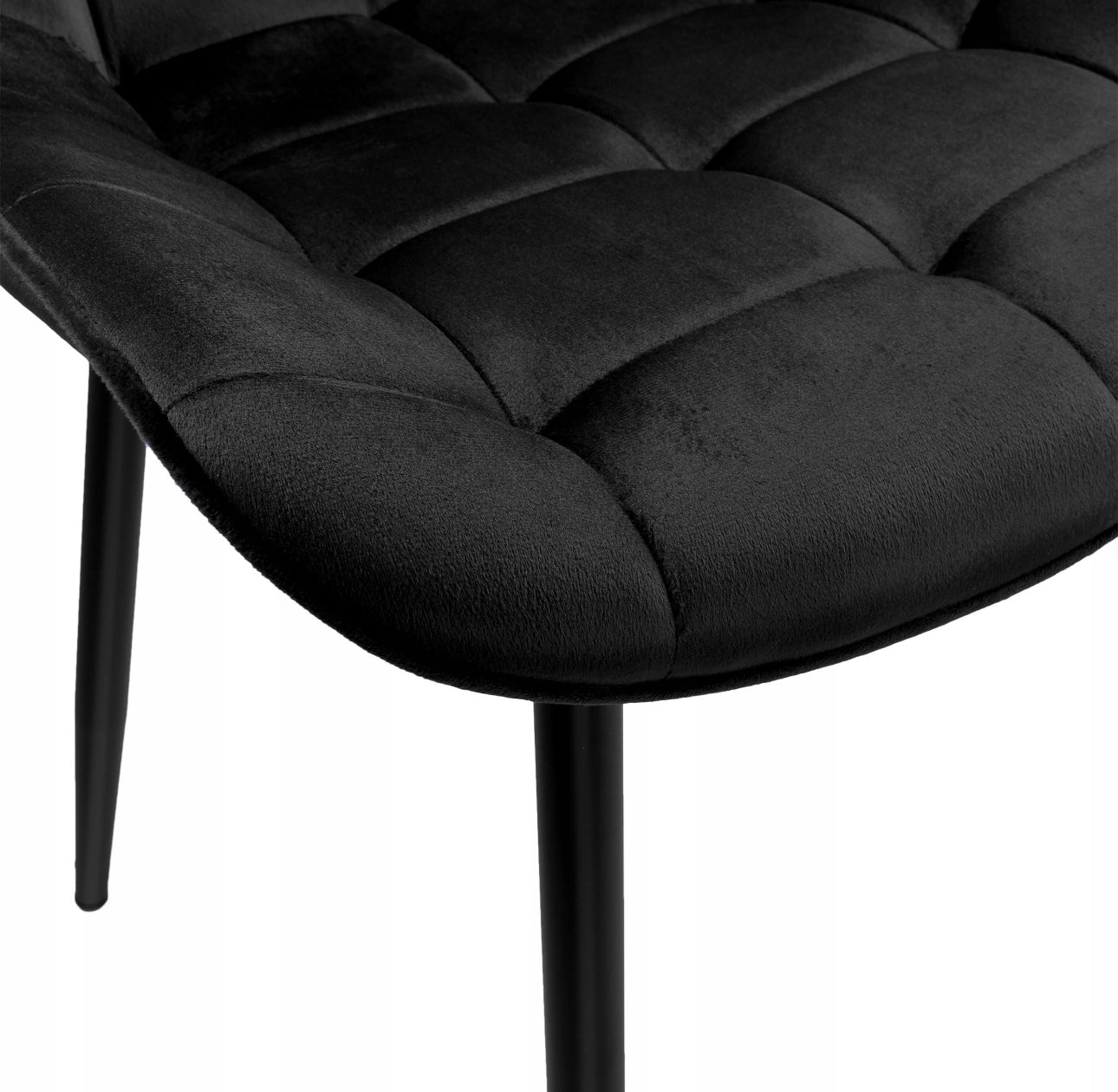 UPHOLSTERED CHAIR BLACK LOFT FOR OFFICE DINING ROOM