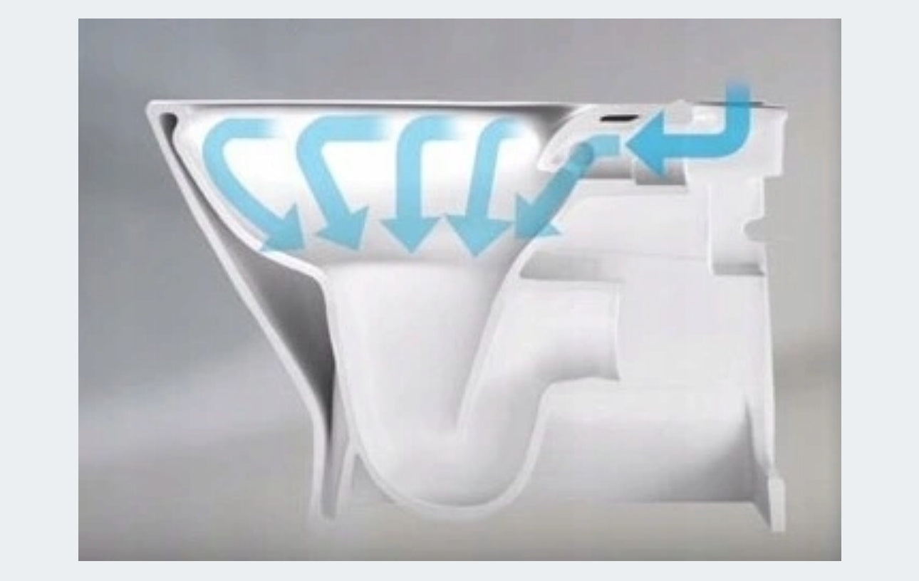 Toilet concealed set