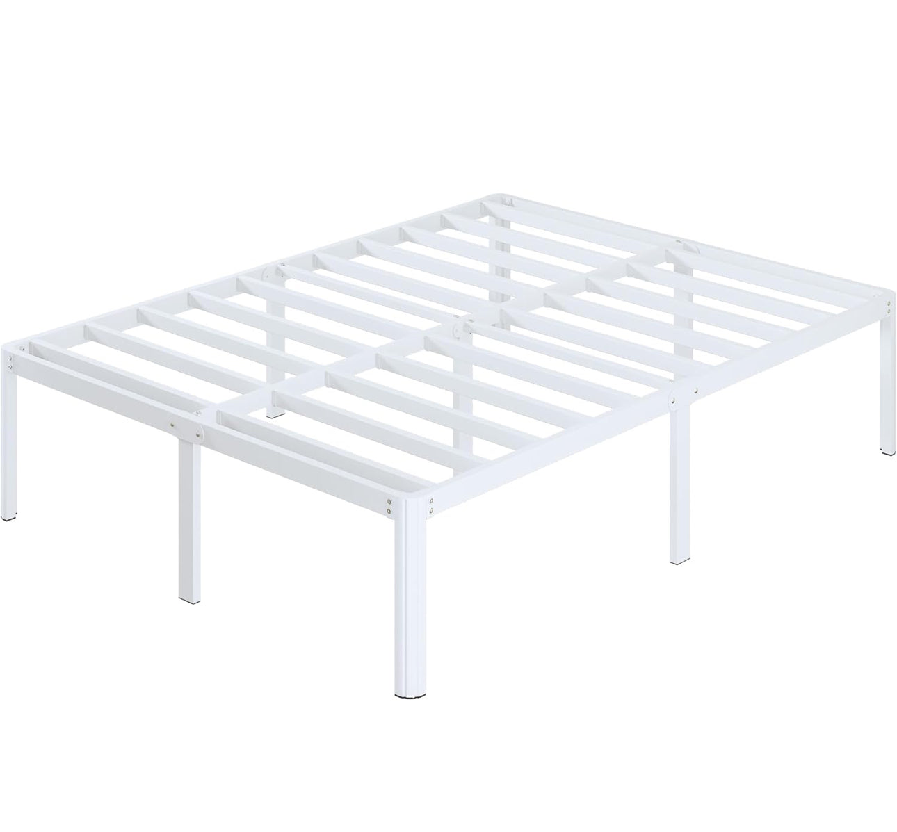 Super King Bed Frame 46 cm High with Rounded Corners