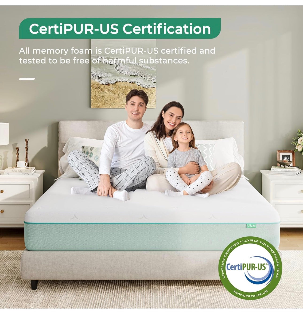 Double Mattresses with Gel & Bamboo Charcoal Foam