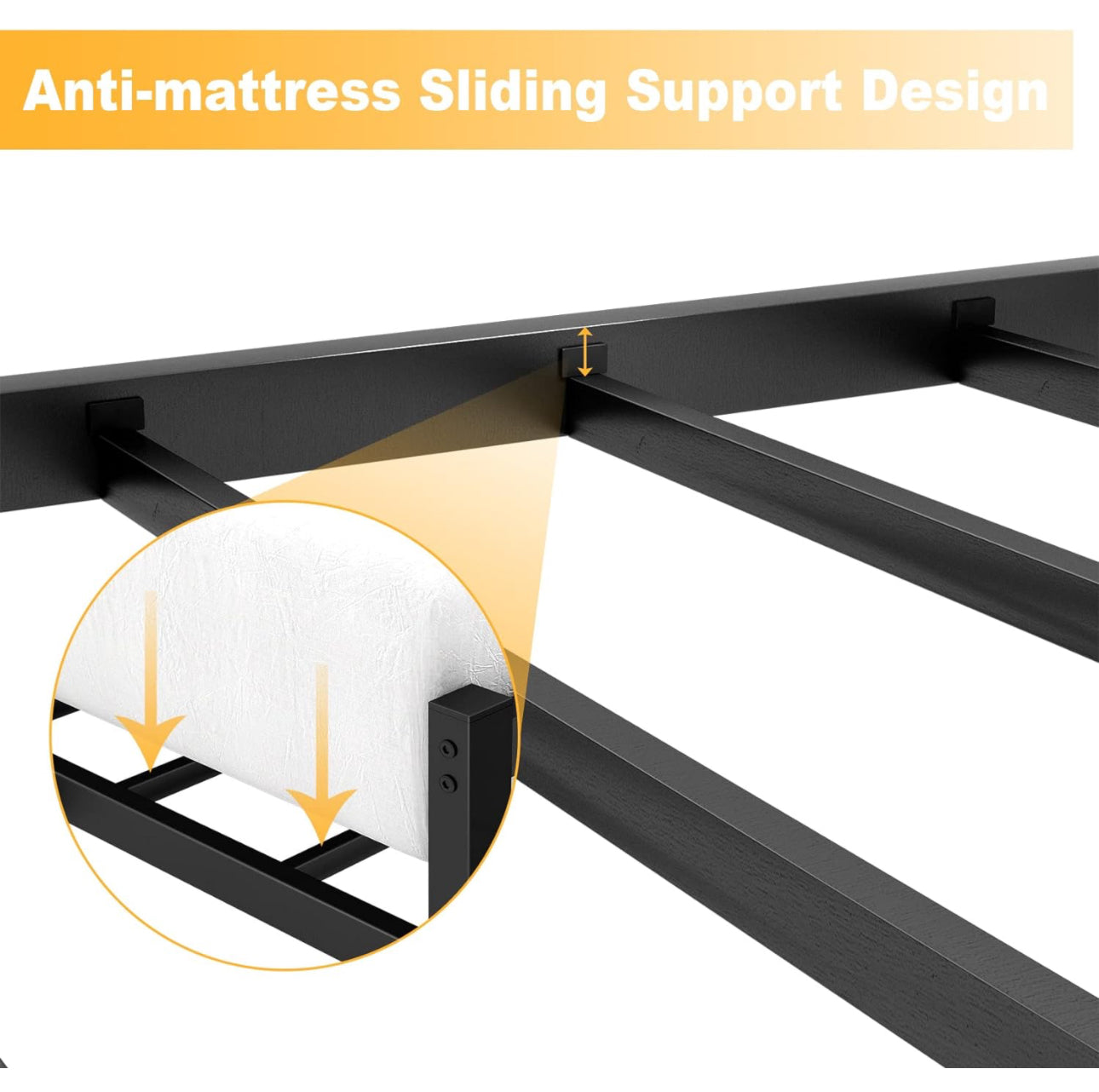Double Bed Frames with Headboard
