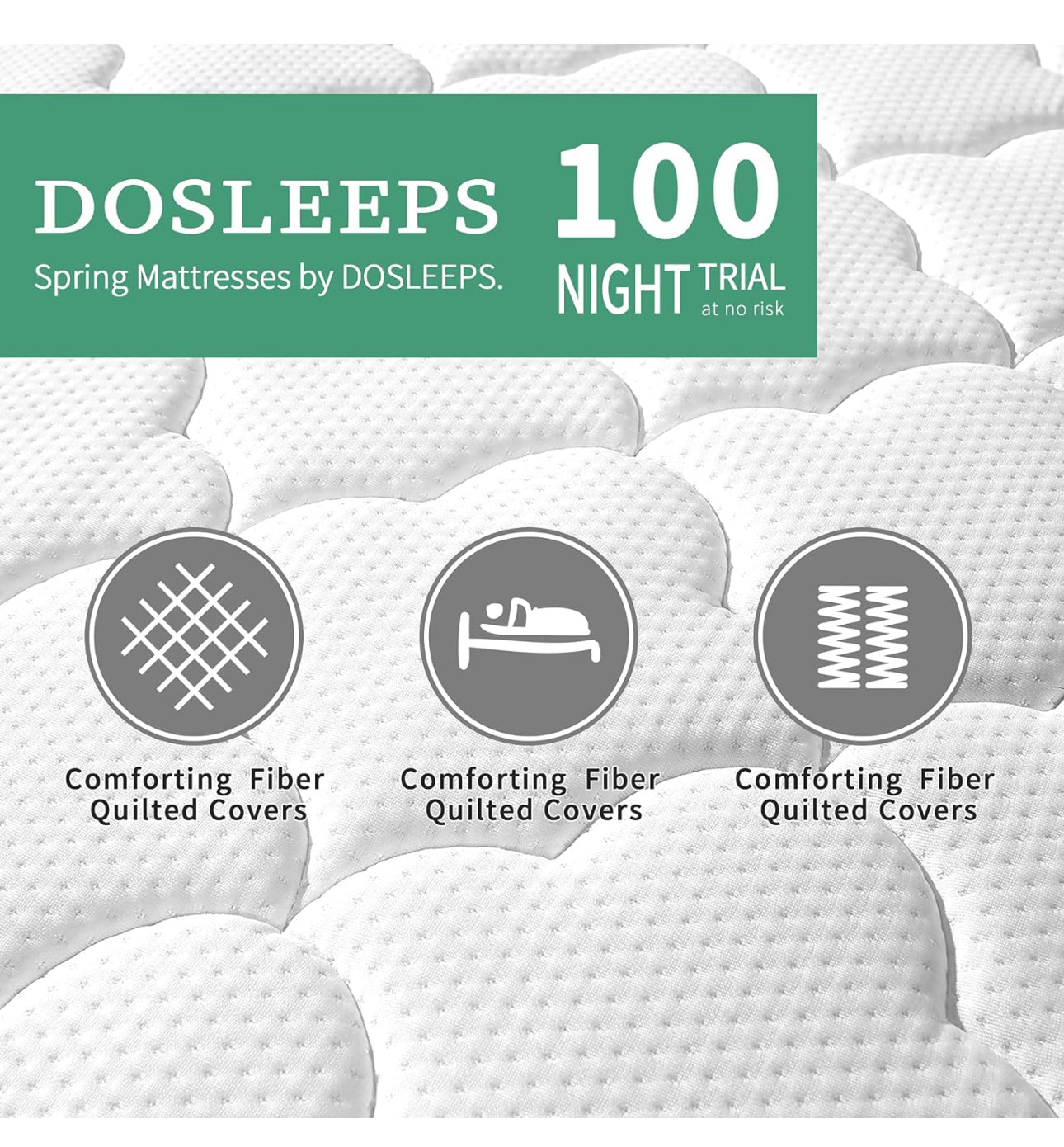 10.2 Inch King Size Mattress 9-Zone Pocket Sprung