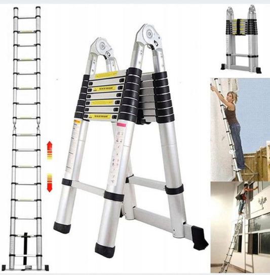 ladder 5 m aluminum up to 150 kg
