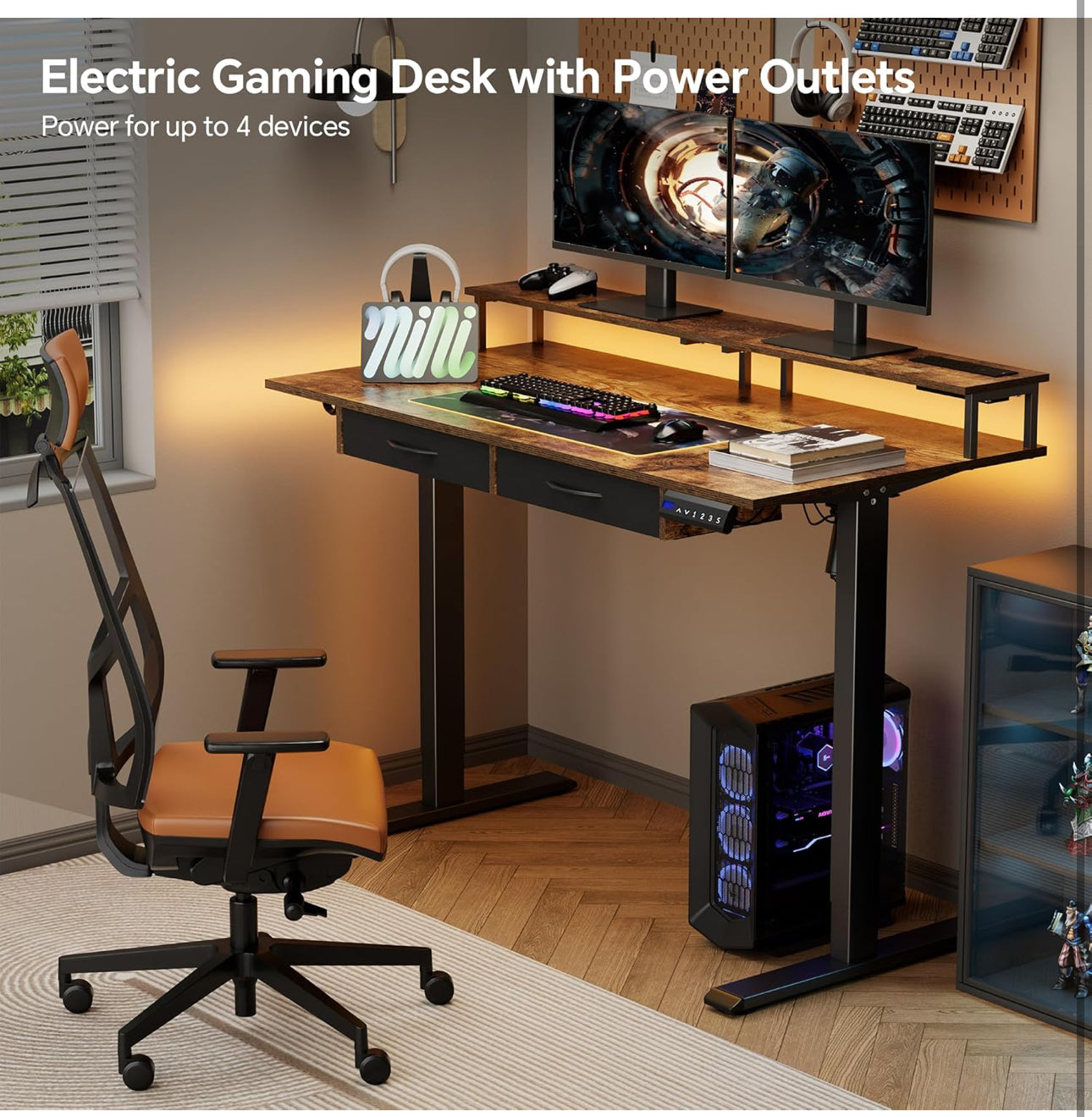 Standing Desk, Electric Height Adjustable Desk