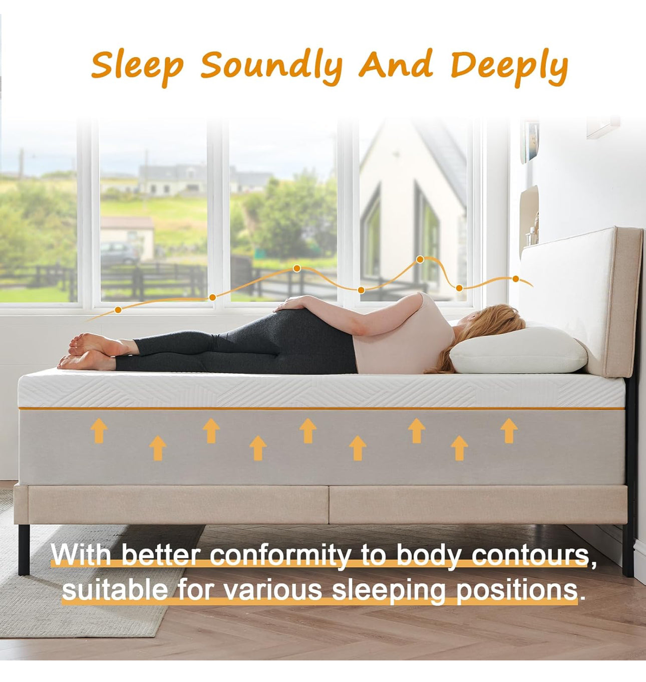 King mattress, King Memory Foam Mattress