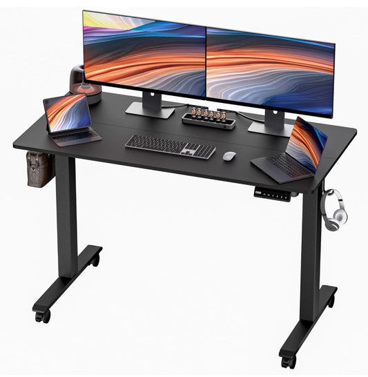 Height Adjustable Electric Standing Desk - 100x60 cm