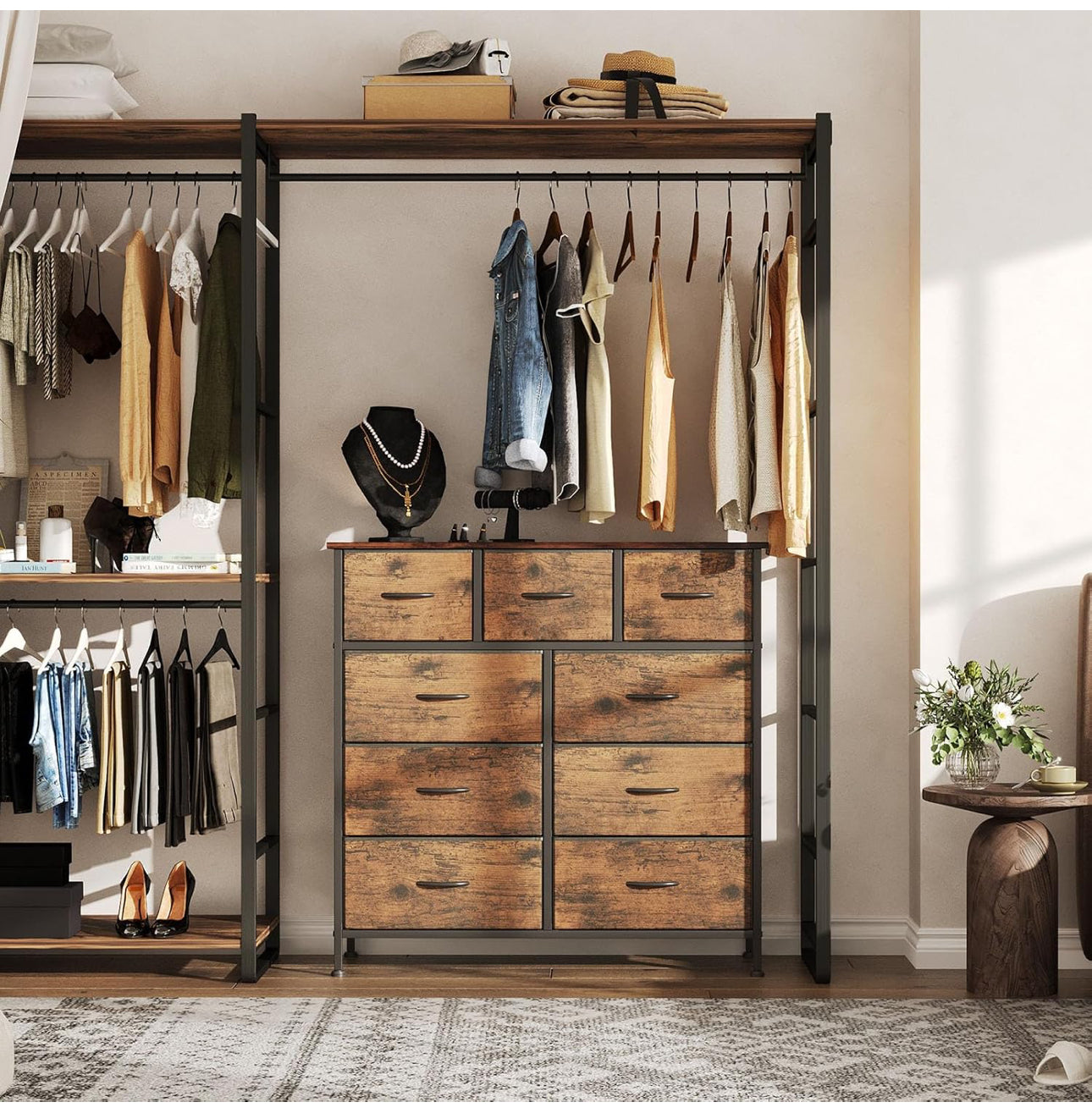 Chest of Drawer with 9 Drawers