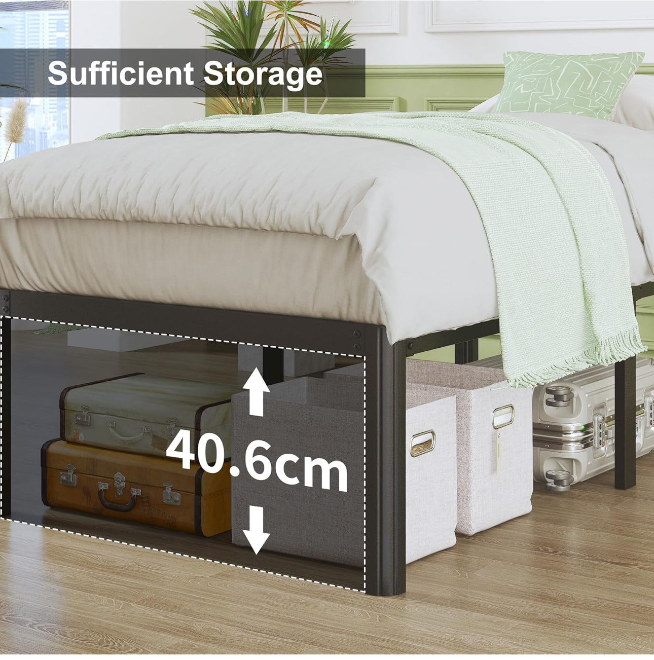 High Super King Bed Frame 6ft