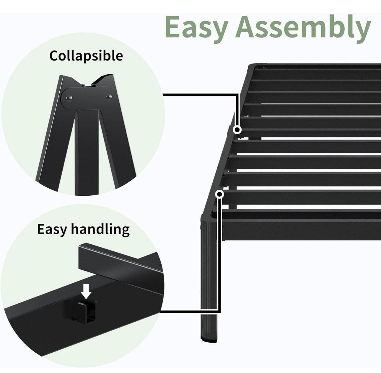 Small Double Bed Frame 30.5 cm High with Rounded Corner Legs. Small Double Bed Frame 30.5 cm High with Rounded Corner Legs,