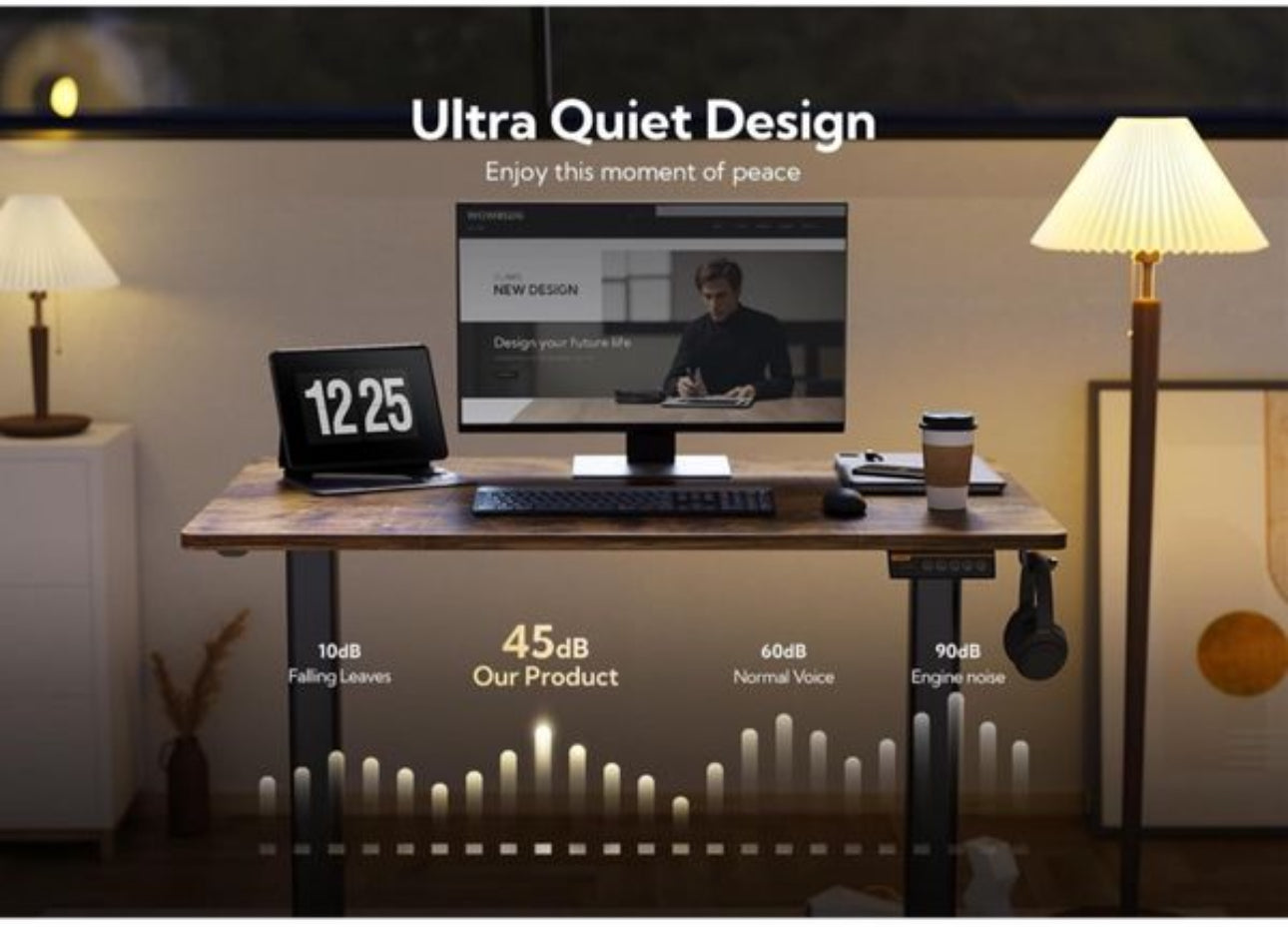 Electric Standing Desk 120x60cm