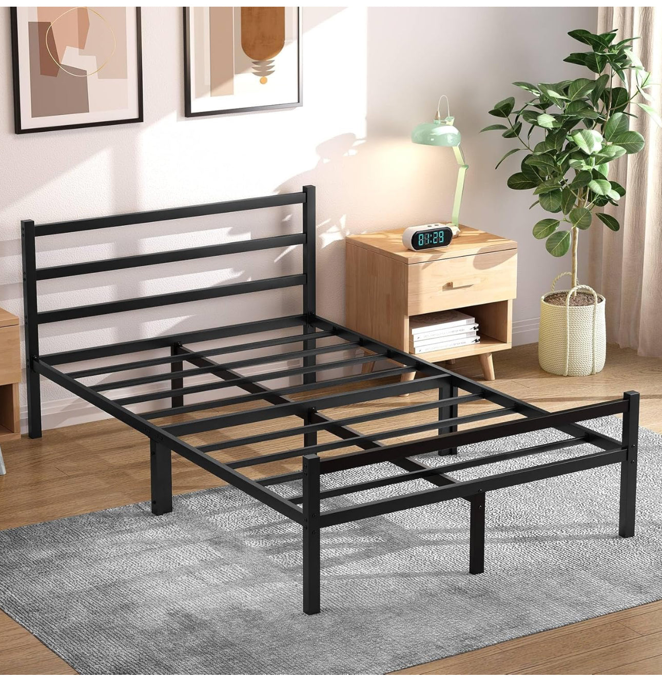 Double Bed Frames with Headboard