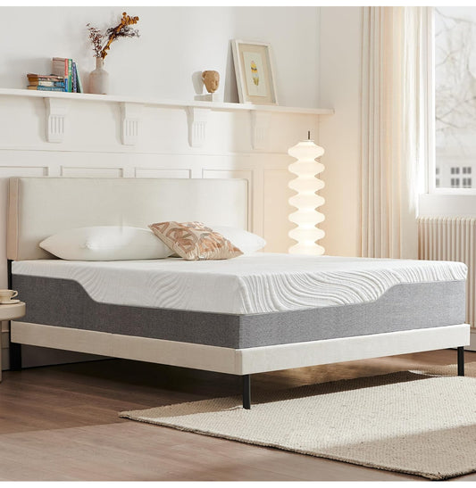 King Mattress, Memory Foam Mattress, Medium Firm, Breathable Knitted