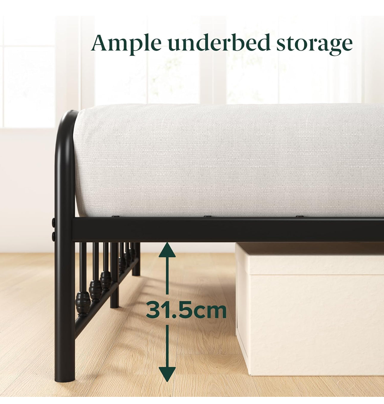 Double Bed Frame – Bed 135x190 cm