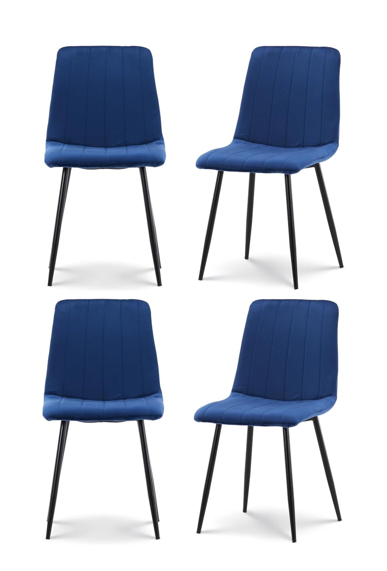Velvet Dining Chairs Set of 4