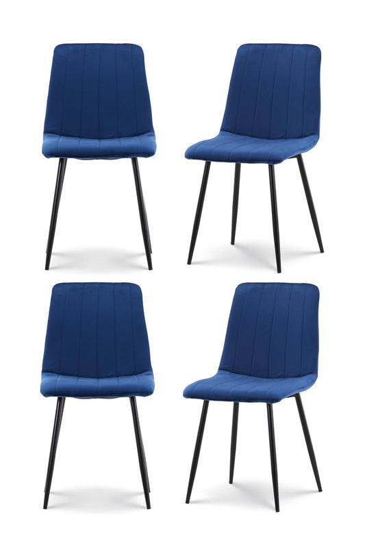 Velvet Dining Chairs Set of 4
