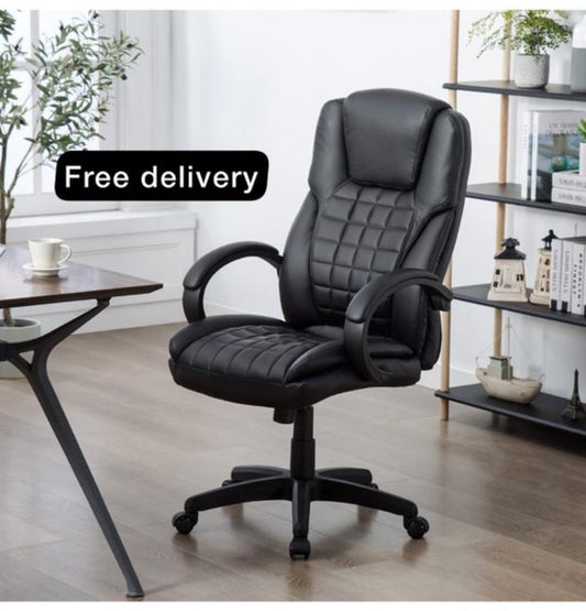 Office Chair, Faux Leather
