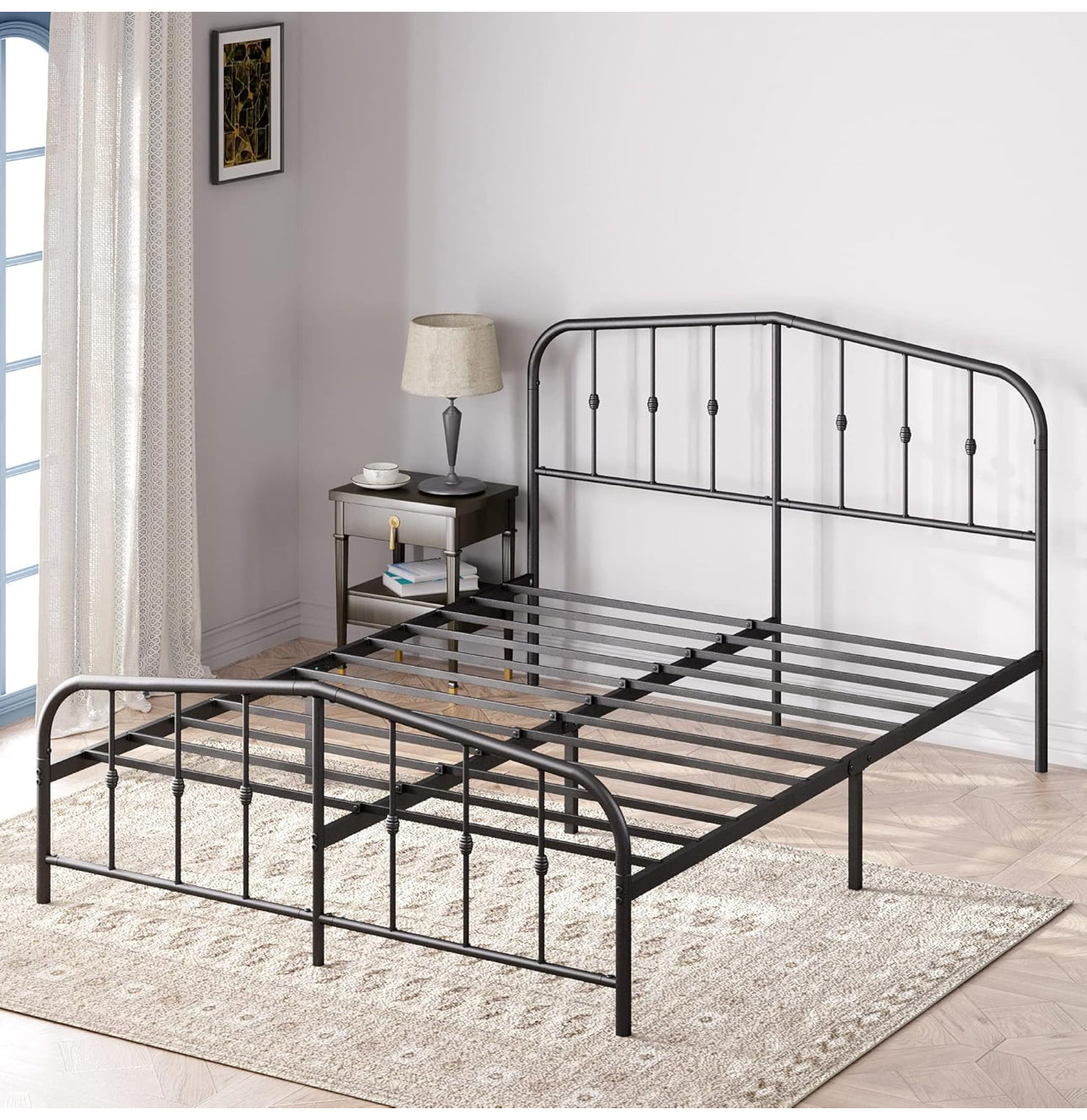 Double Bed frame - Bed 135x190 cm