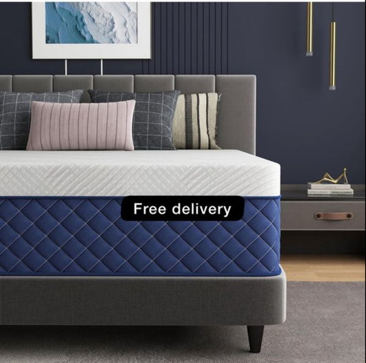Double Mattress 30cm, 12 Inch Innerspring Hybrid Mattresses Double 4FT6