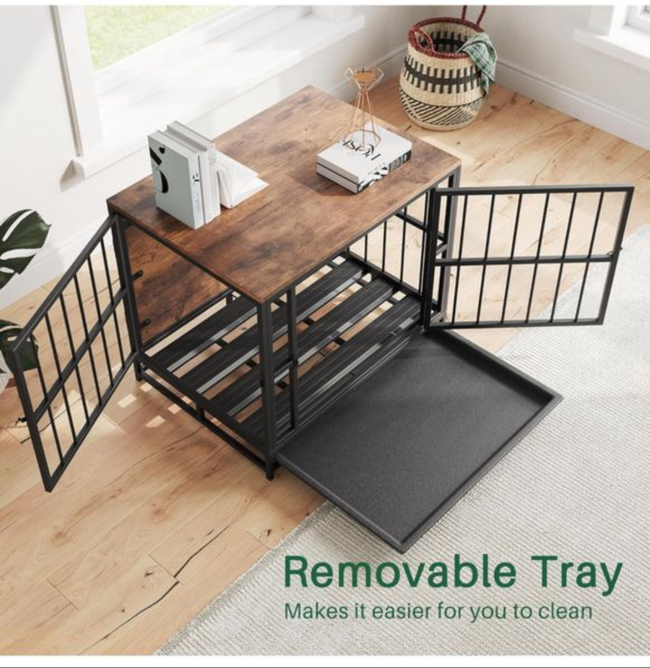 Wooden Dog Kennel 70L x 51W x 61H