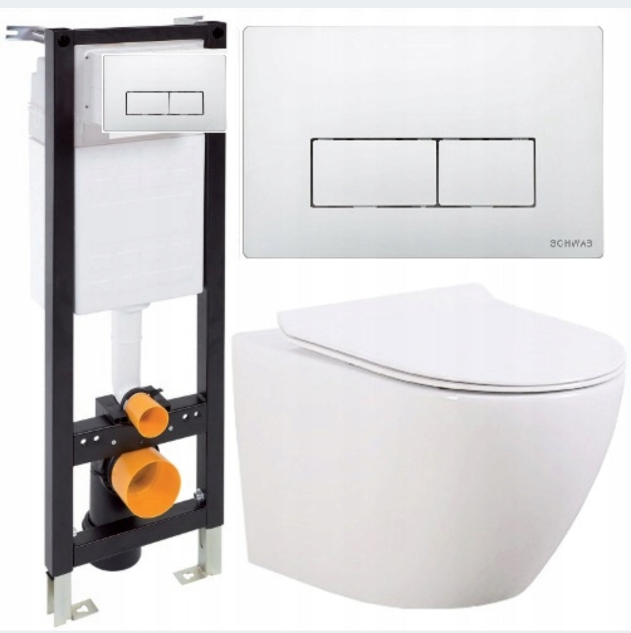toilet bowl set