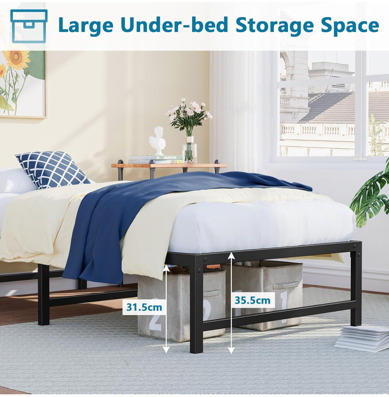 Single Bed Heavy Duty Steel