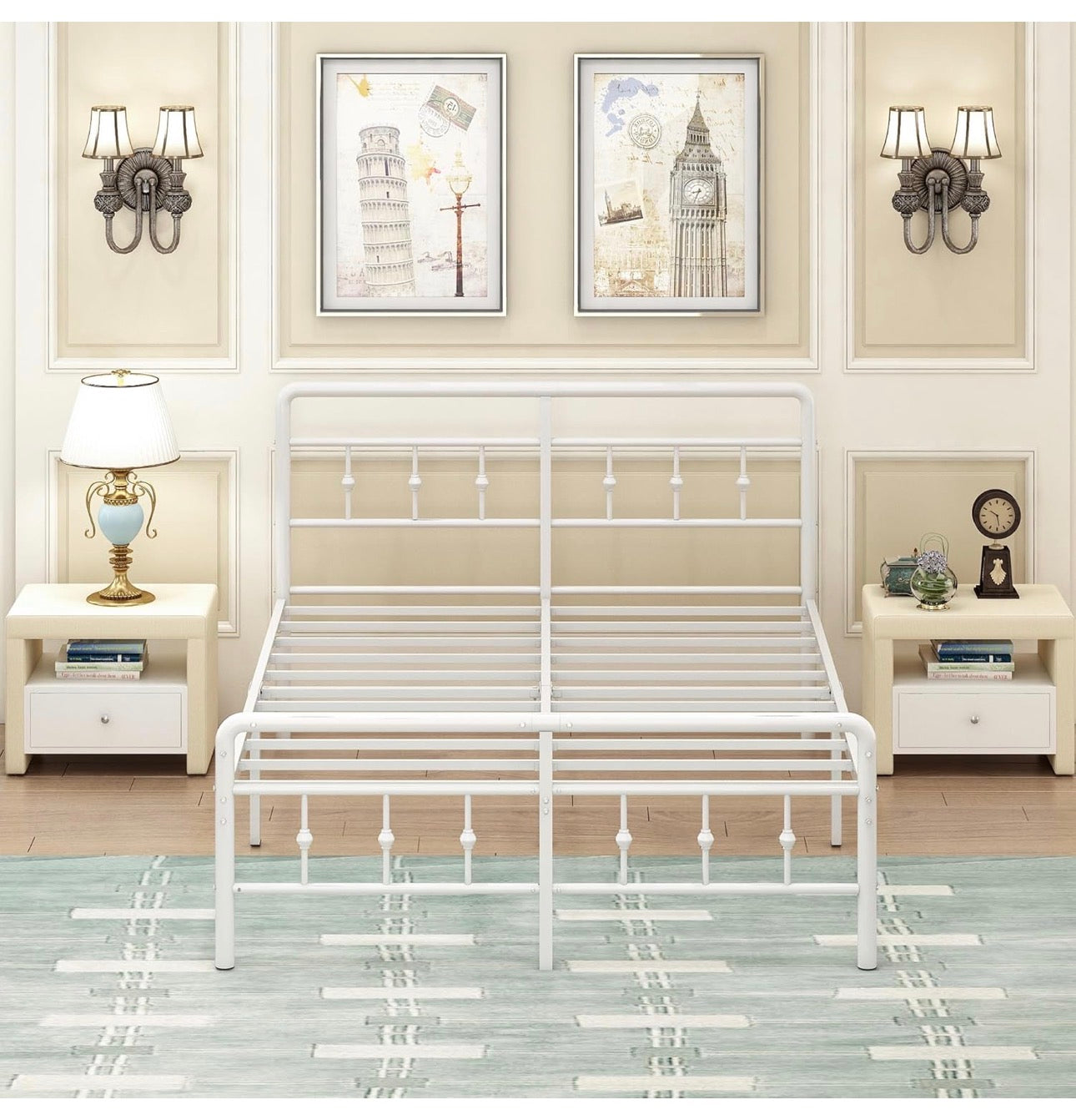 Super King Bed Frame 6ft with Headboard and Footboard