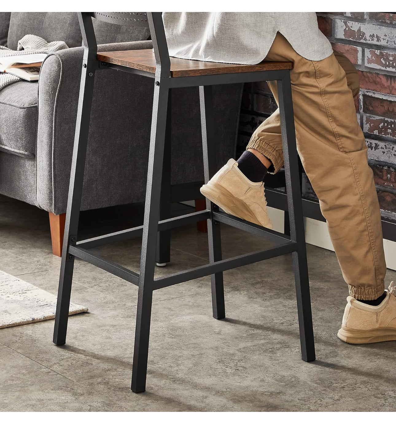 Breakfast Kitchen Bar Stool Set of 2