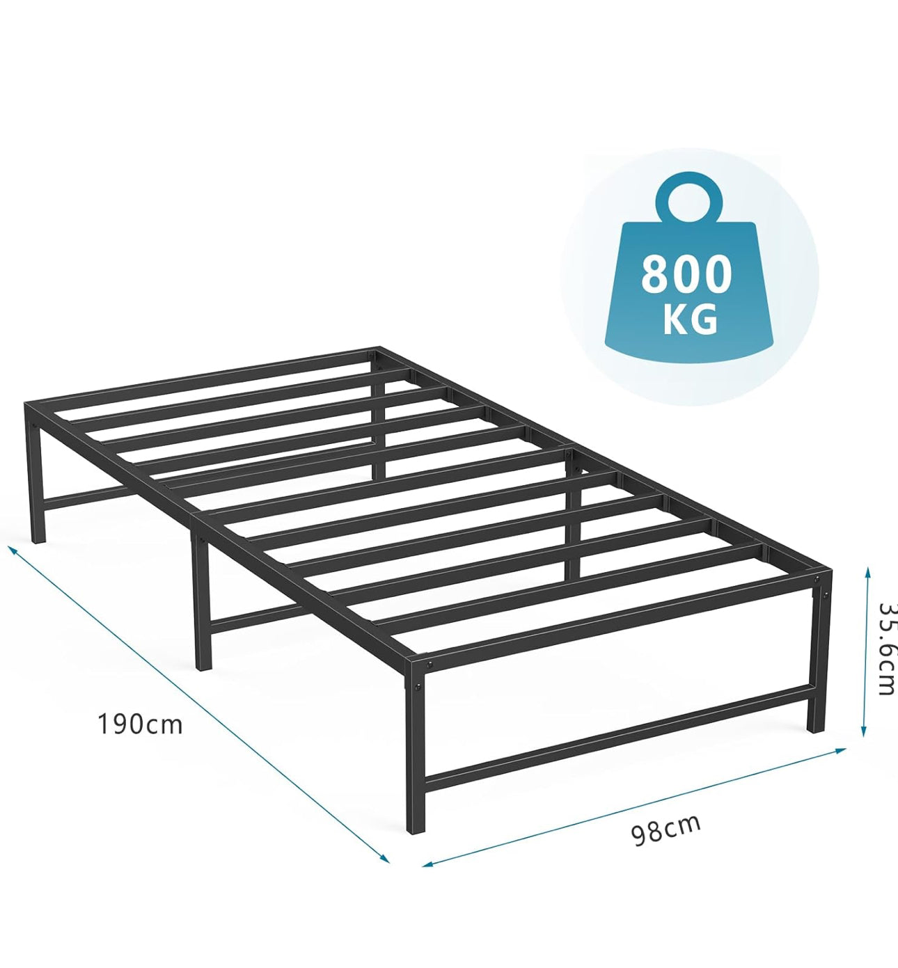 Single Bed Heavy Duty Steel