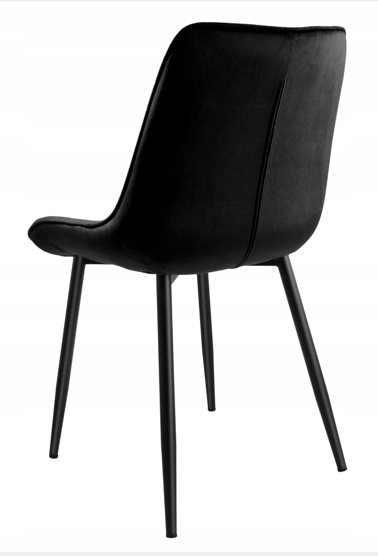 UPHOLSTERED CHAIR BLACK LOFT FOR OFFICE DINING ROOM