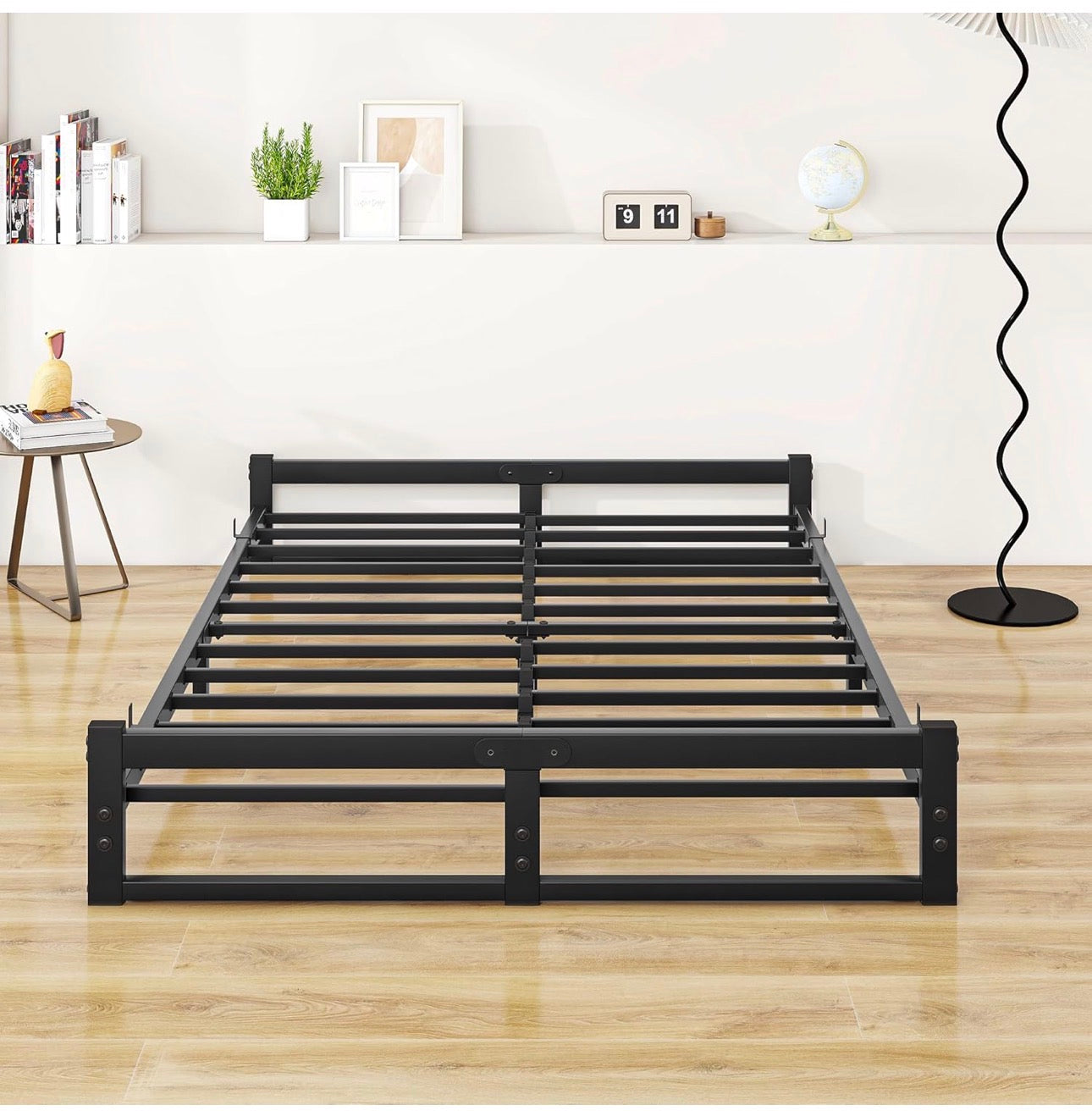 Double Bed Frame,4ft6 Floor Bed Frame Double Bed B