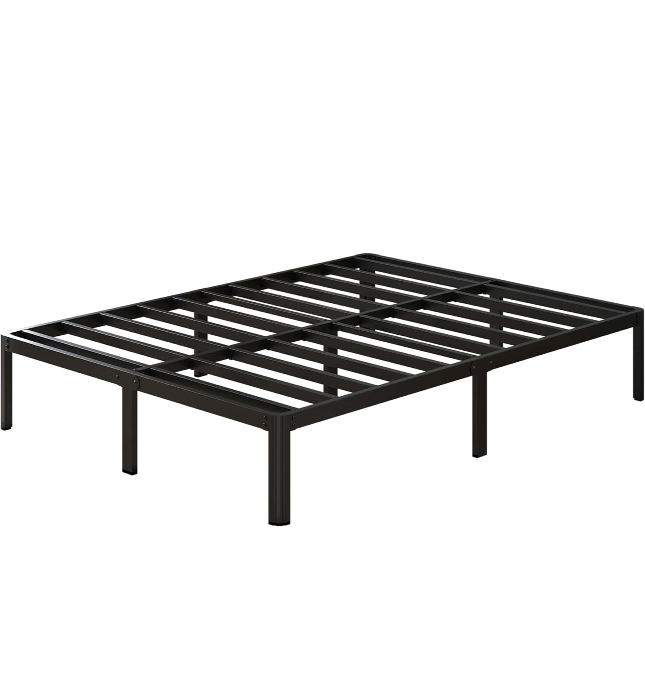 King Size Bed Frame 30.5 cm High with Rounded Corner Legs