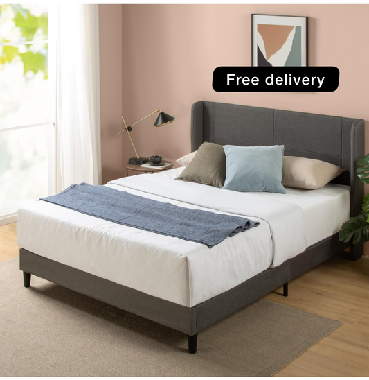 Double Bed frame  Bed 135x190 cm  25 cm Height