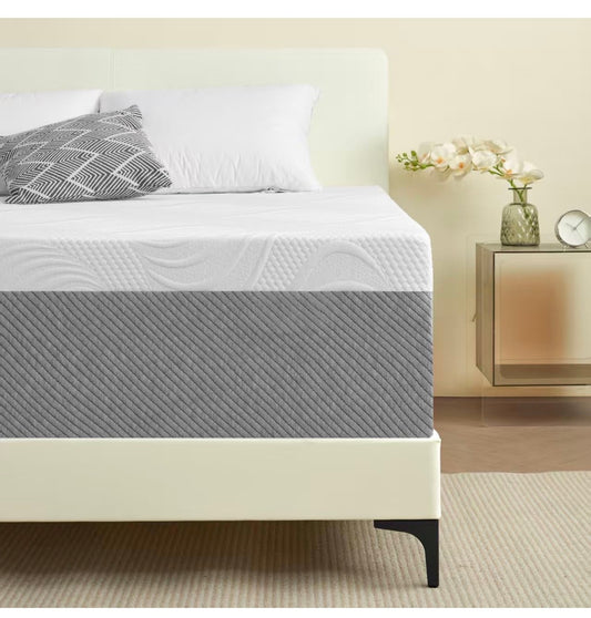 Mattress, 20cm Double Mattresses with Memory Foam and Anti-mite, Breathable, Removable Cover, Mattress in a Box, Edges Support for Sleep Supportive (20cm, Double (135x190))
