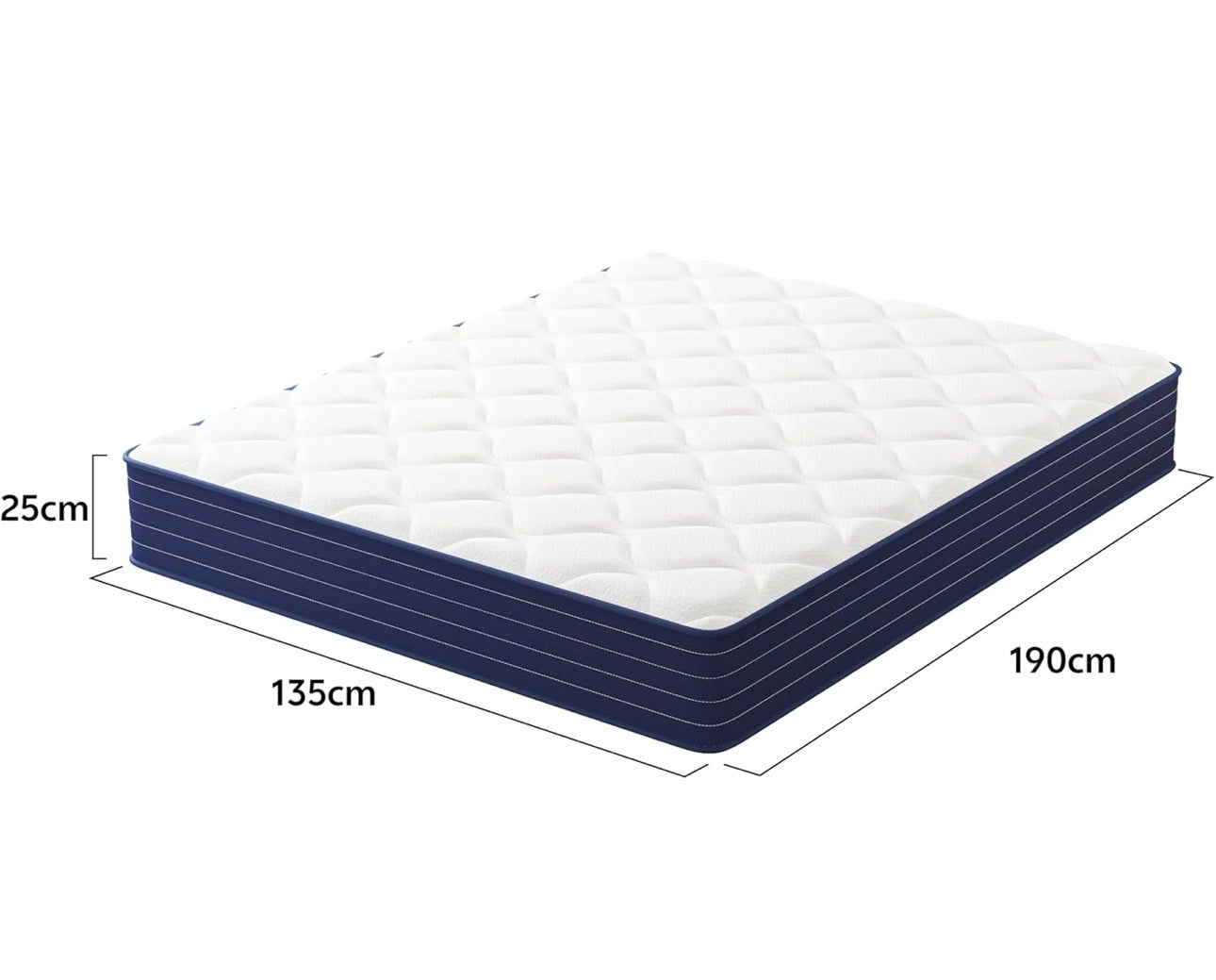 Double Mattresses, 10 Inch Gel Memory Foam 7 Zone Orthopedic