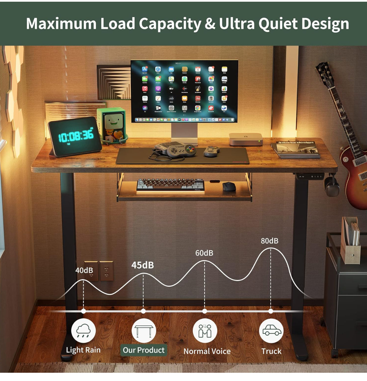 Electric Standing Desk 120x60