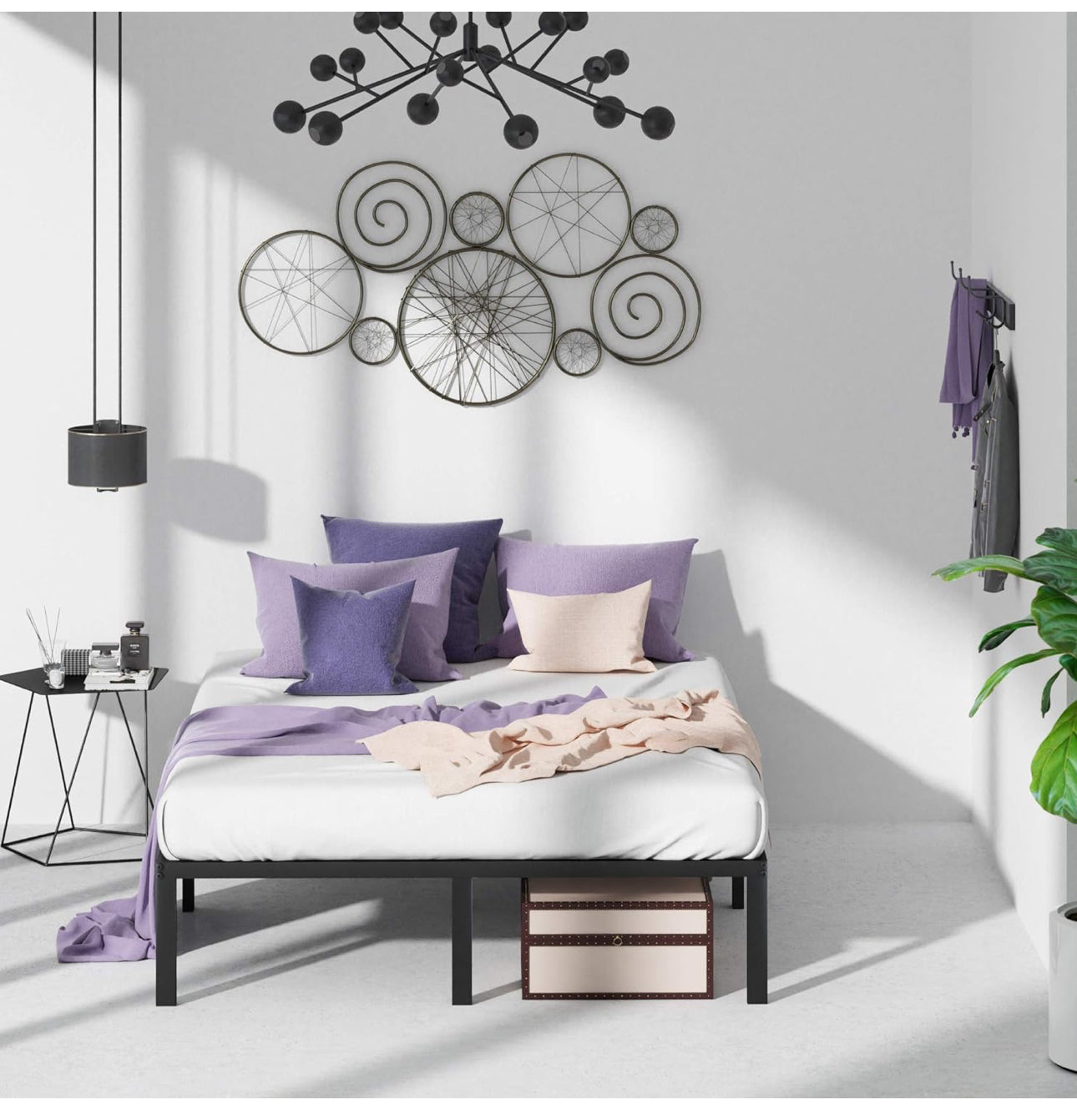 Double Bed frame - Bed 135x190 cm