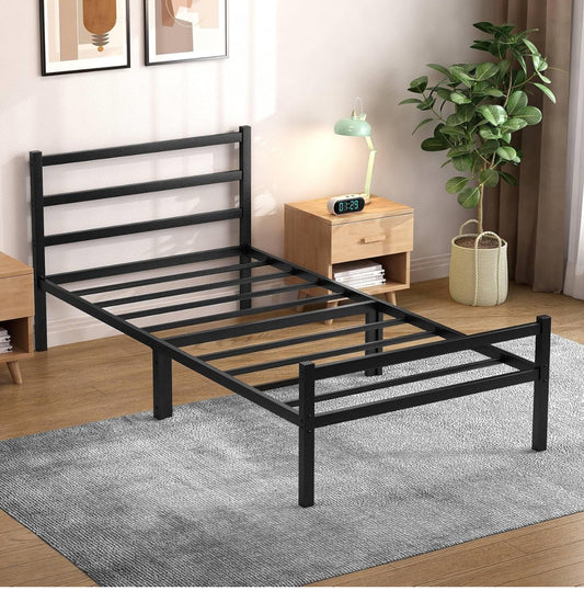 Single Bed Frames with Headboard